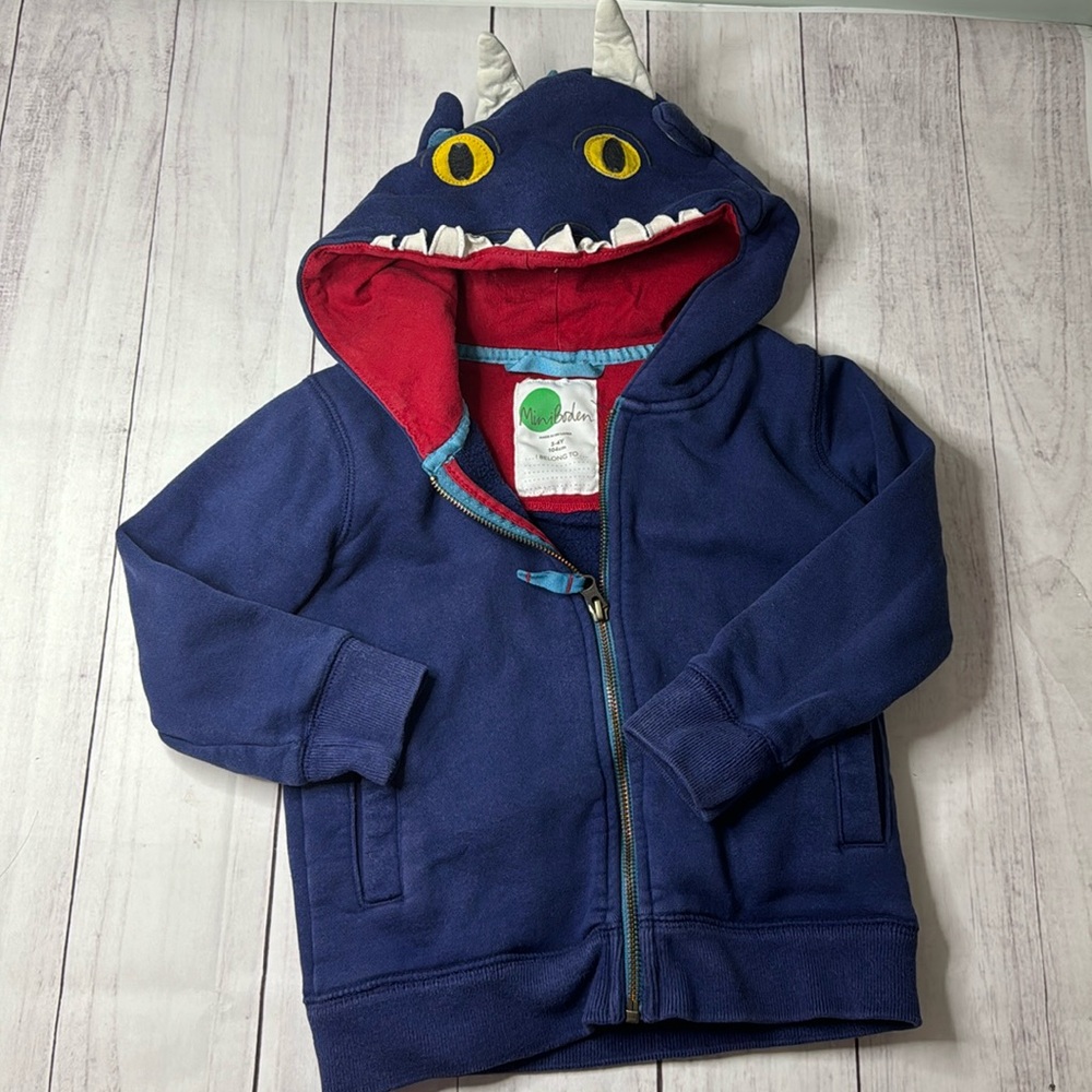 Mini Boden dragon hoodie